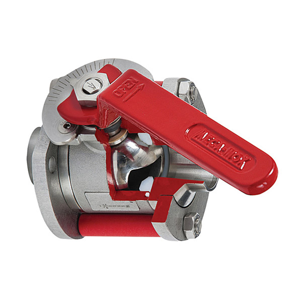 Meca-Inox V-ball regelafsluiter