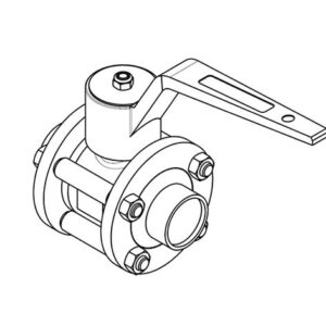 Meca-Inox kogelkraan RST